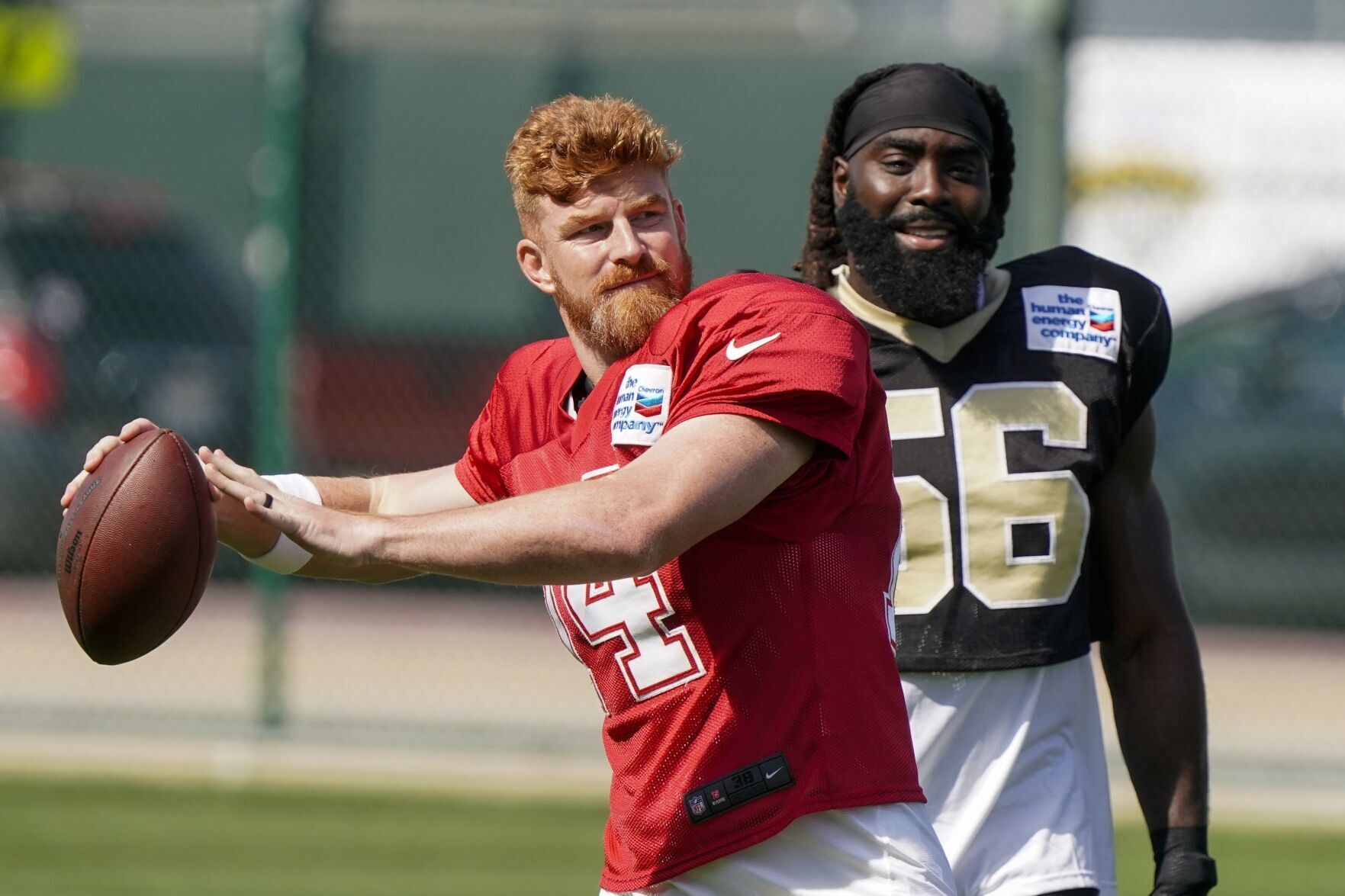 Saints Packers Football